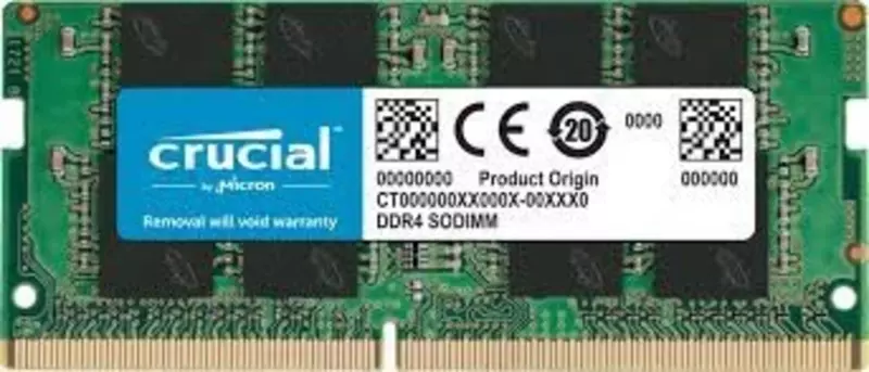 455 000 сум Оперативная память Crucial DDR4 16GB 2666Mhz