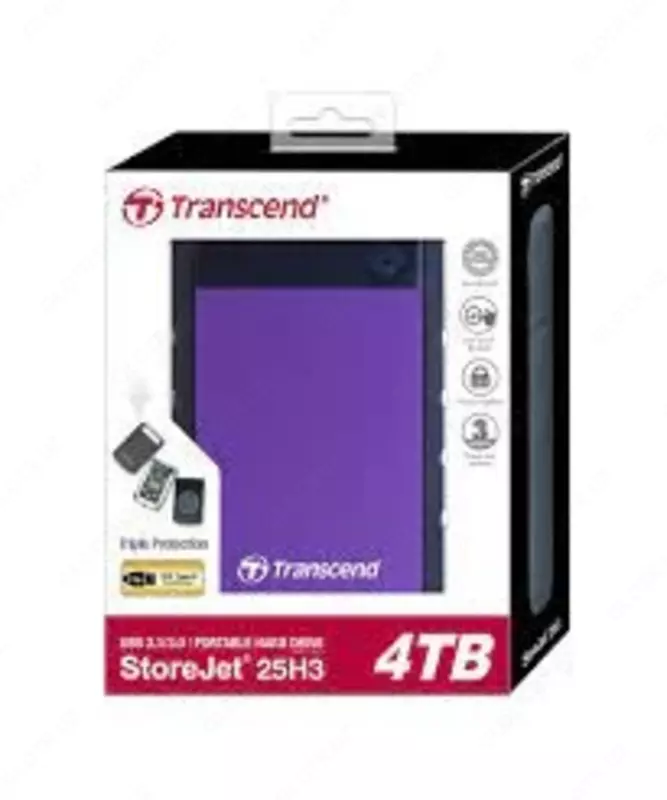 Внешний жесткий диск Ext HDD Transcend 4TB StoreJet 25M3