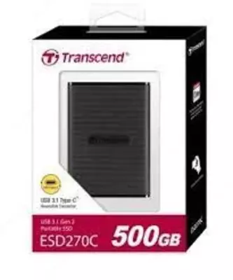 Ext SSD Transcend 500GB ESD270C USB 3.1 Type-C