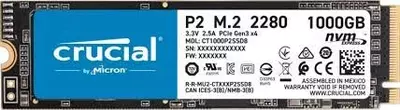 SSD M2 Crucial 1000GB P2 NVMe SSD M2 Crucial 1000GB P2 NVMe