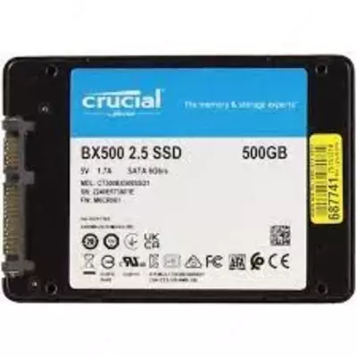 SSD Crucial 500GB SATA III 2
