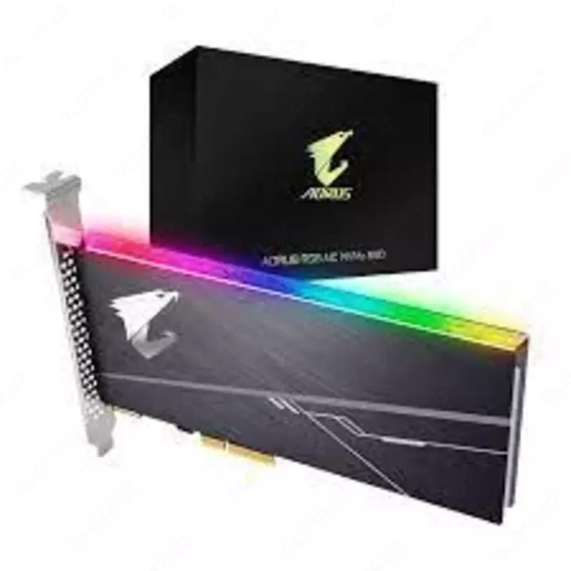 SSD PCIe Gigabyte AORUS 512GB NVMe RGB (GP-ASACNE2512GTTDR)