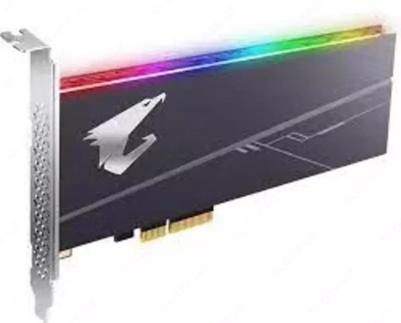 SSD PCIe Gigabyte AORUS 512GB NVMe RGB (GP-ASACNE2512GTTDR) - от {0} сум