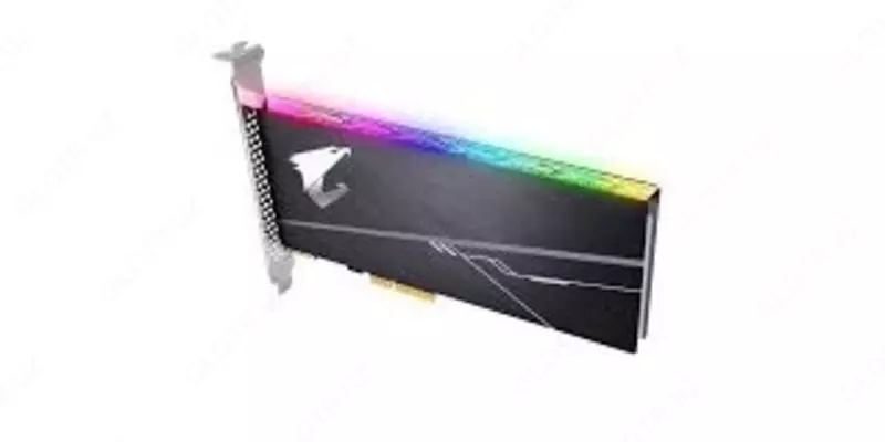 от {0} сум SSD PCIe Gigabyte AORUS 512GB NVMe RGB (GP-ASACNE2512GTTDR)