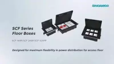 Напольный лючок на 4 модуля (45x45)/ Распределительный бокс SCF-169P (EC70040) 👉 HITECH PRO | IT-оборудование и видеонаблюдение по всему Узбекистану