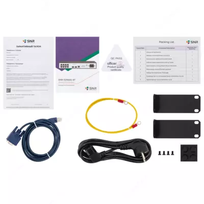 Управляемый коммутатор уровня 2 SNR-S2982G-8T ООО "Hitech LTD"