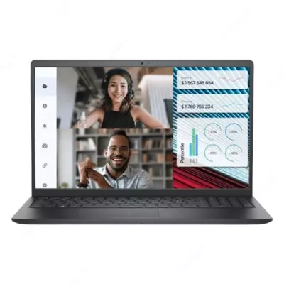 Ноутбук Dell Vostro 3520 (Intel Core i5-1235U/ DDR4 8GB/ SSD 512GB/ 15.6 Full HD LCD/ Intel UHD Graphics/ NoOS/ RU) Black
