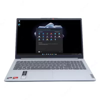 Noutbuk Lenovo IdeaPad 1 15AMN7 (AMD Athlon Silver 7120U/ DDR5 8GB/ SSD 256GB/ 15.6 HD LCD/ Integrated AMD Radeon Graphics/ No DVD/ DOS/ RU) Cloud Grey (82VG00L3PS)	"