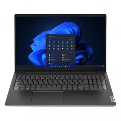 Ноутбук Lenovo V15 G3 IAP (Intel Core i5-1235U/ DDR4 8GB/ SSD 512GB/ 15.6 FHD LCD/ Intel Iris Xe Graphics/ No DVD/ NoOS/ RU) Black (82TT000SUE)