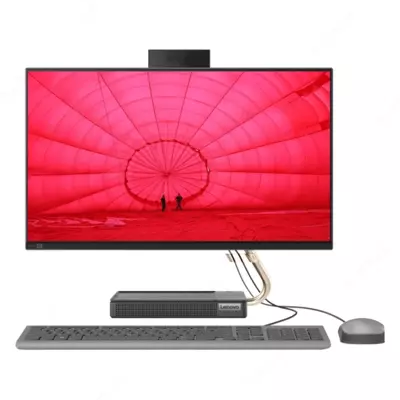 Monoblok lenovo ideacentre aio 5 24iob6 (intel i5-10400t ddr4 8gb ssd 256gb 23.8" fhd ips o'rnatilgan intel uhd grafik dvd klaviaturasiz + sichqoncha ru) qora (f0g3006qru) - Narx so&#039;rov asosida