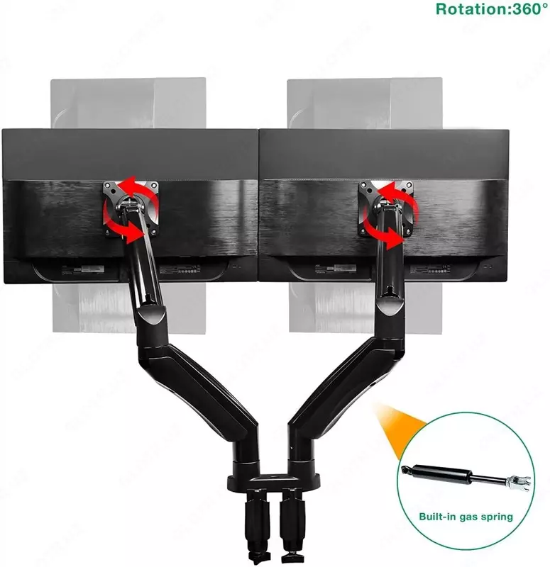 820 000 сум Двух экранный настольный кронштейн для монитора 22"–32" North Bayou NB F195A