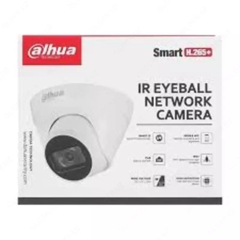 Видеокамера DAHUA DH-IPC-HDW1239T1P-LED-0280B-S5 👉 HITECH PRO | IT-оборудование и видеонаблюдение по всему Узбекистану