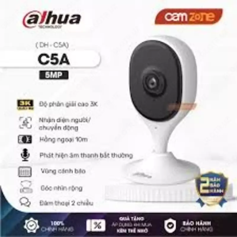 Камера Dahua DH-C5A (5MP Wi-Fi ) - 👉 HITECH PRO | IT-оборудование и видеонаблюдение по всему Узбекистану