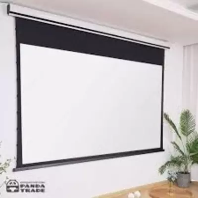 Экран для проектора (моторизированный) (2