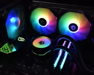 Система водяного охлаждения ID Cooling ZOOMFLOW 240XT - 👉 HITECH PRO | IT-оборудование и видеонаблюдение по всему Узбекистану