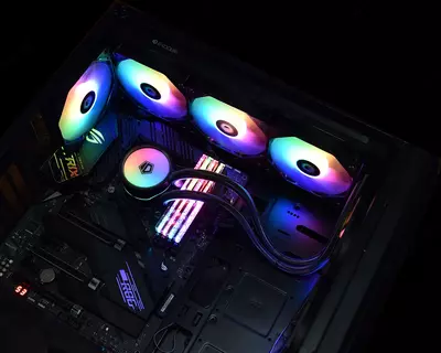 Система водяного охлаждения ID Cooling ZOOMFLOW 360XT - 👉 HITECH PRO | IT-оборудование и видеонаблюдение по всему Узбекистану