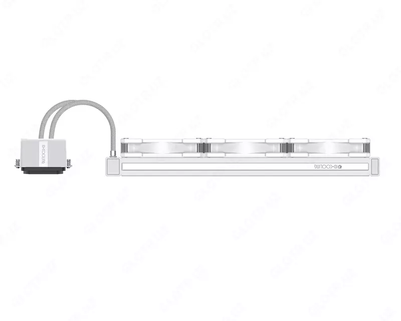 Система жидкостного охлаждения ID Cooling DASHFLOW 360 BASIC WHITE - 910 000 сум