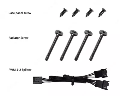 Вентилятор корпусный ID Cooling WF-14025-XT BLACK Только в розницу