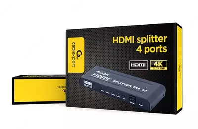 Разветвитель HDMI Gembird DSP-4PH4-02, 4 порта Разветвитель HDMI Gembird DSP-4PH4-02, 4 порта