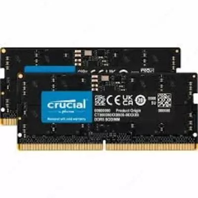 Оперативная память Crucial DDR5 16GB 4800Mhz SODIMM - Цена по запросу