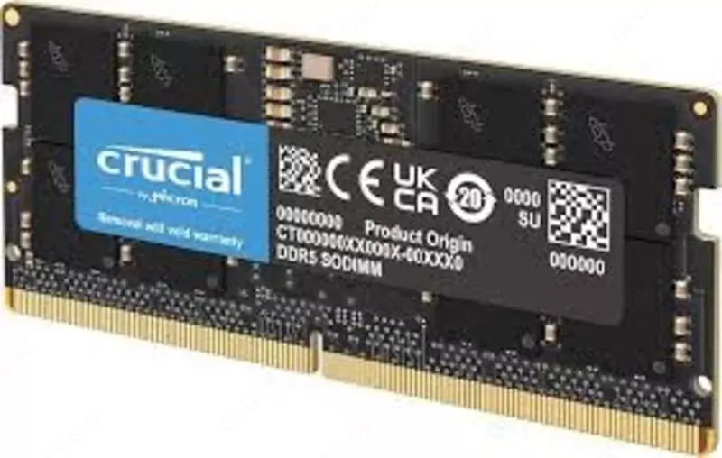 Оперативная память Crucial DDR5 16GB 4800Mhz SODIMM Только в розницу