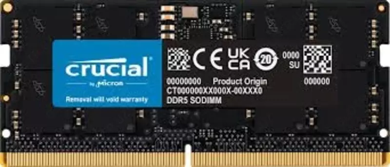Оперативная память Crucial DDR5 16GB 5600Mhz SODIMM