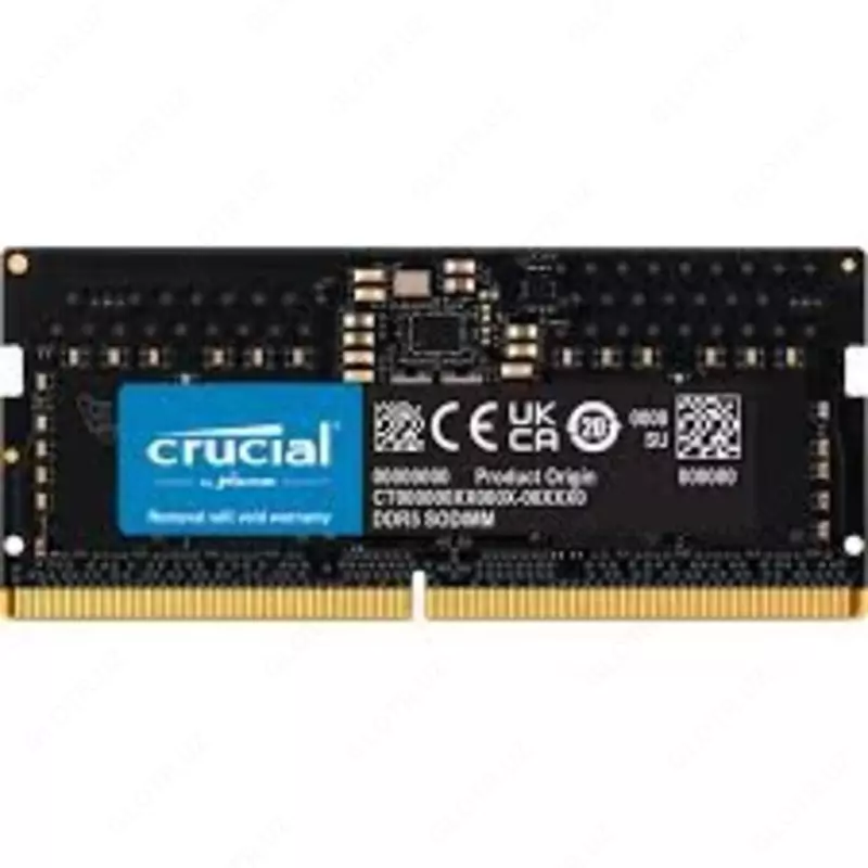 Оперативная память Crucial DDR5 16GB 5600Mhz SODIMM 👉 HITECH PRO | IT-оборудование и видеонаблюдение по всему Узбекистану