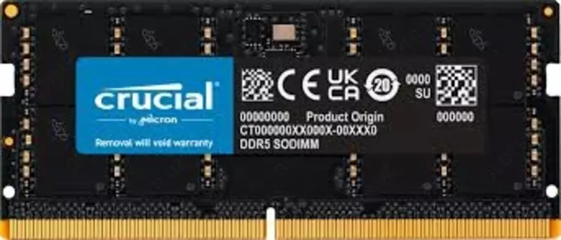 Оперативная память Crucial DDR5 32GB 5600Mhz SODIMM