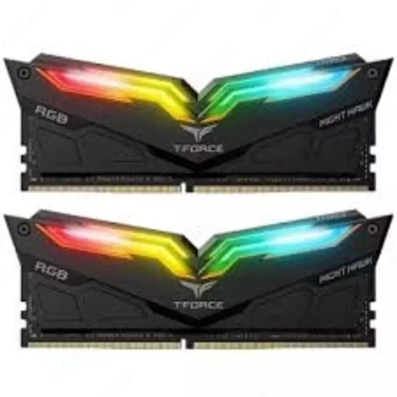Tezkor xotira Teamgroup DDR4 32GB 3600Mhz (16*2) RGB