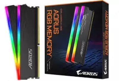 Оперативная память Aorus DDR4 16GB 3733Mhz (8*2) RGB Memory - 650 000 сум / шт.