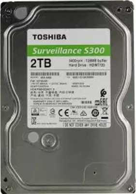 793 000 сум / шт. HDD 2TB Toshiba Surveillance S300 HDWT720UZSVA 5400Rpm Original OEM