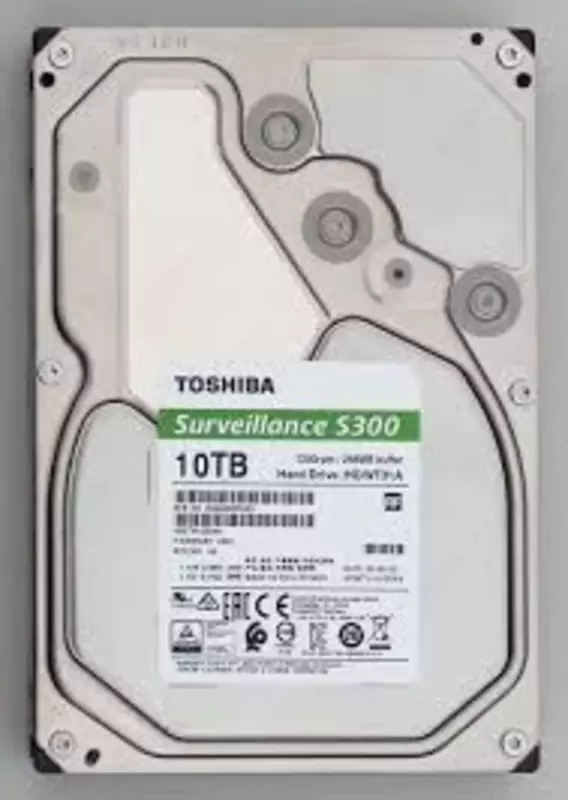 HDD 10TB Toshiba Surveillance S300 HDWT31AUZSVA  7200Rpm 256MB buffer Original