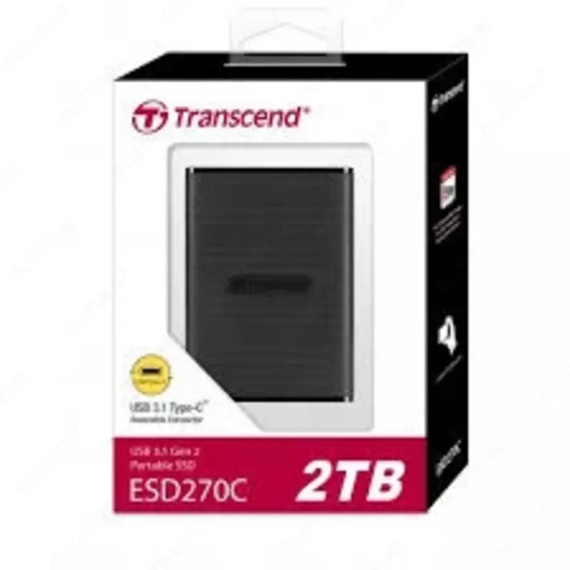 Ext SSD Transcend 2TB ESD270C USB 3.1 Type-C - 1 430 000 so'm