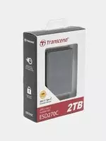 Ext SSD Transcend 2TB ESD270C USB 3.1 Type-C Chakana savdo