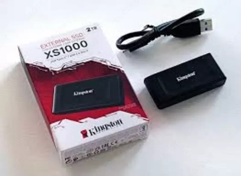Ext SSD Kingstone 2TB XS1000 USB 3.2 Type-C Только в розницу