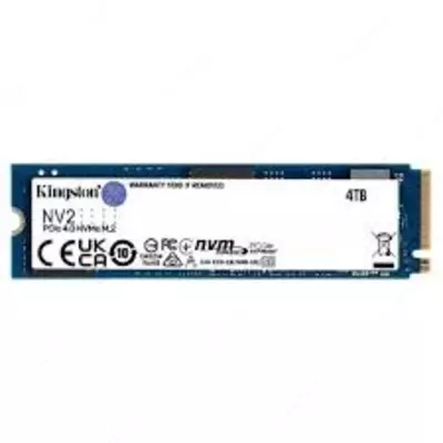 SSD M2 Kingston 4TB NVMe (чтение/запись 3500/2800 МБ/с SNV2S/4000G)