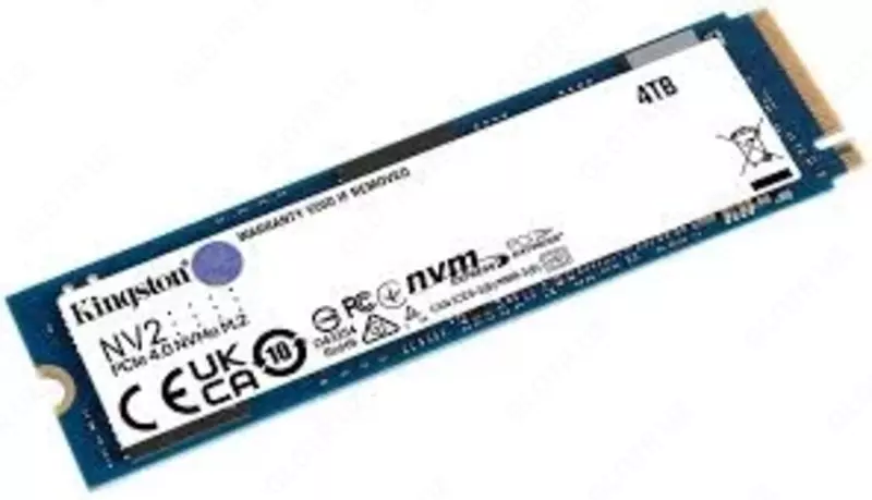 SSD M2 Kingston 4TB NVMe (чтение/запись 3500/2800 МБ/с SNV2S/4000G) Только в розницу