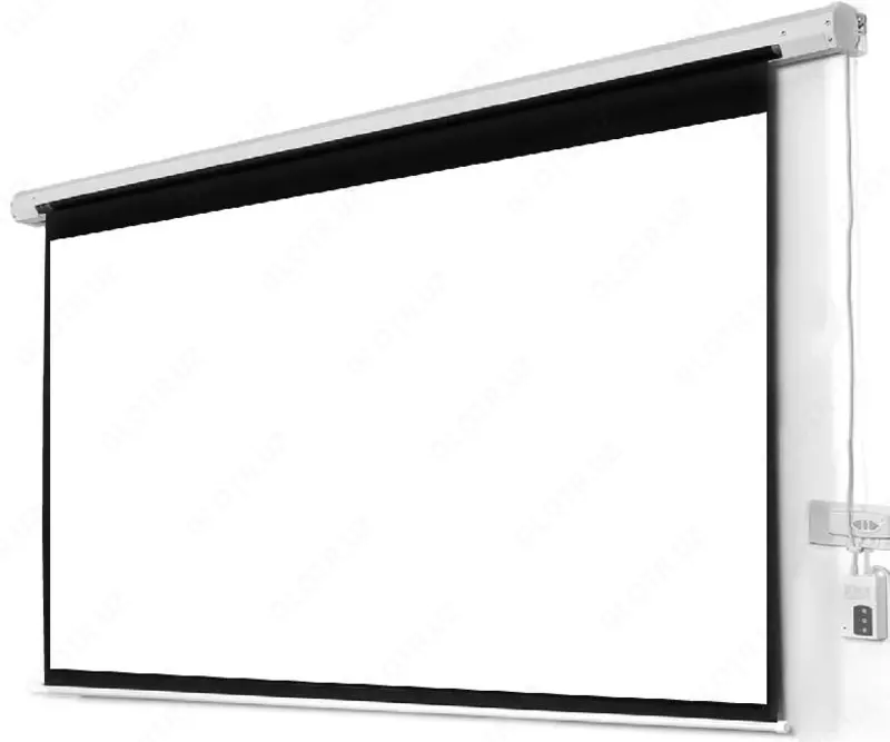 Motorli proyektor ekrani EMRSM-NTSC-84D