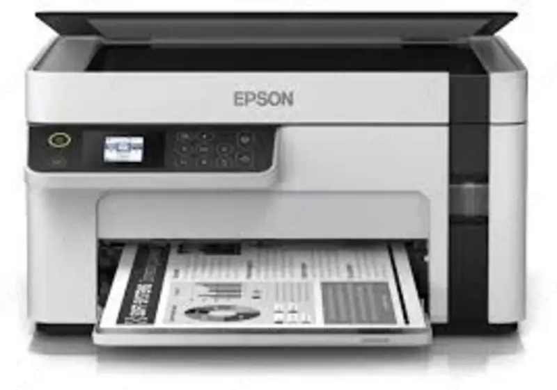 Printer Epson M2120 (A4, струйное МФУ, 32 стр/мин, 1440x720 dpi, 1 краска, USB2.0, WiFi)