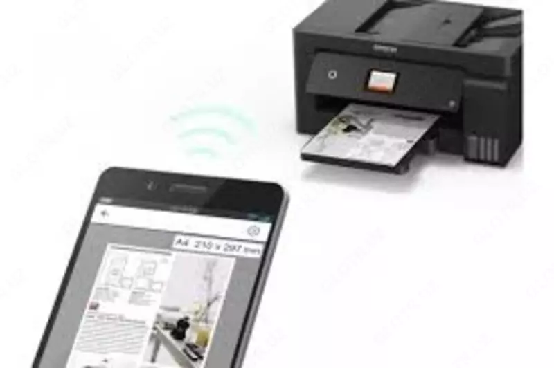 Printer Epson L14150 (A3, струйное МФУ, LCD, 17стр/мин, 4800x1200dpi, 4краски, USB2.0, ADF, WiFi, сетевой, двуст.печать)