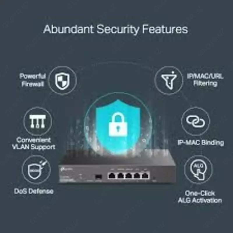 Маршрутизатор ER7206 -  VPN SafeStream гигабитный Multi-WAN - 1 625 000 сум