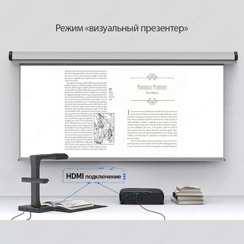 Сканер книжный CZUR ET24 Pro