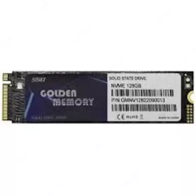 182 000 сум / шт. SSD M2 GoldenMemory 128GB NVMe
