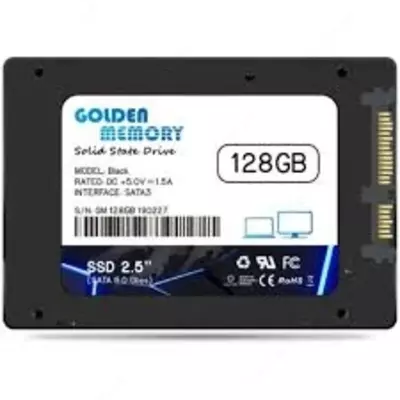 156 000 сум / шт. SSD GoldenMemory 128GB SATA III