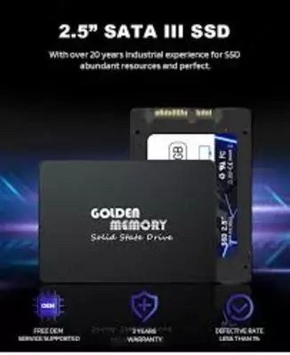 SSD GoldenMemory 512 SATA III