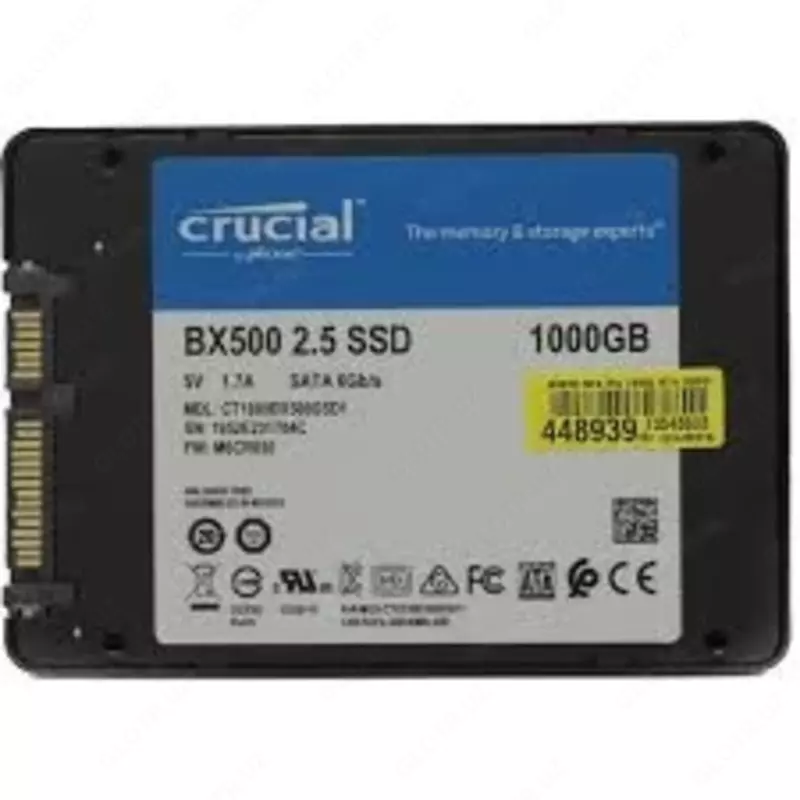 SSD Crucial 1TB SATA III 2,5