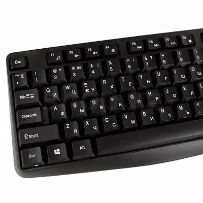 Проводная клавиатура+мышь Genius KM-170