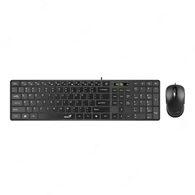 Проводная клавиатура+мышь Genius SlimStar C126