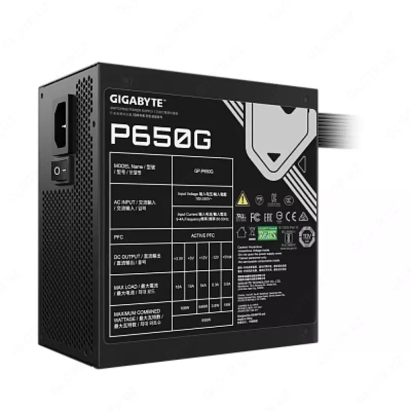 Блок питания Gigabyte P650B 650W