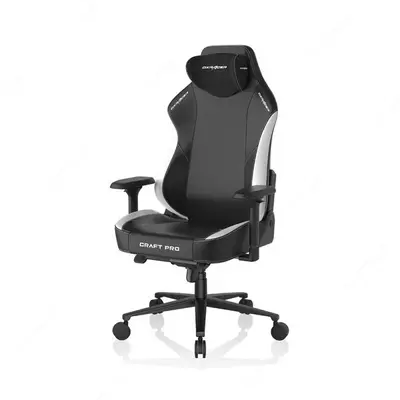Кресло игровое компьютерное DXRacer Craft Pro Black and White (GC-CRA-PRO-NW) Только в розницу